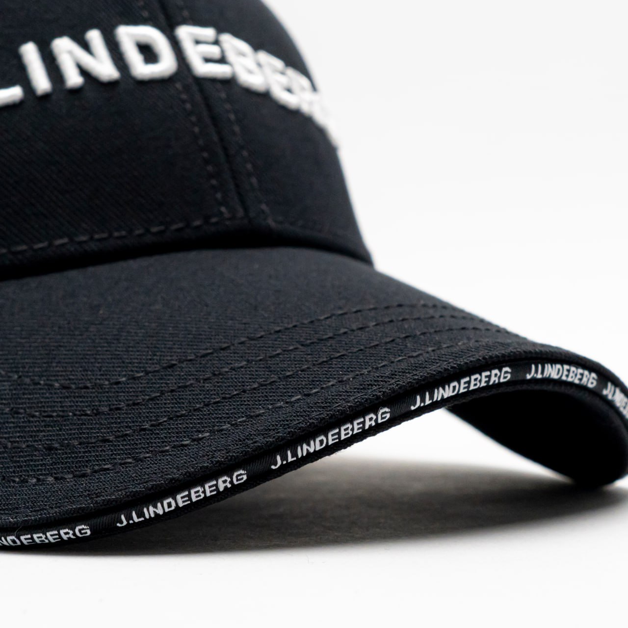 J.Lindeberg 3D JL Branded Embroidery Hennric Cap Navy – voilà.id