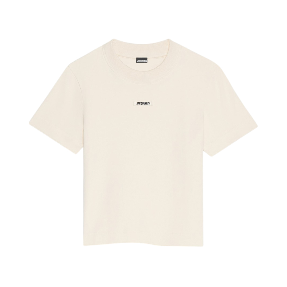 Jacquemus Le Gros Grain Logo T-Shirt White – voilà.id