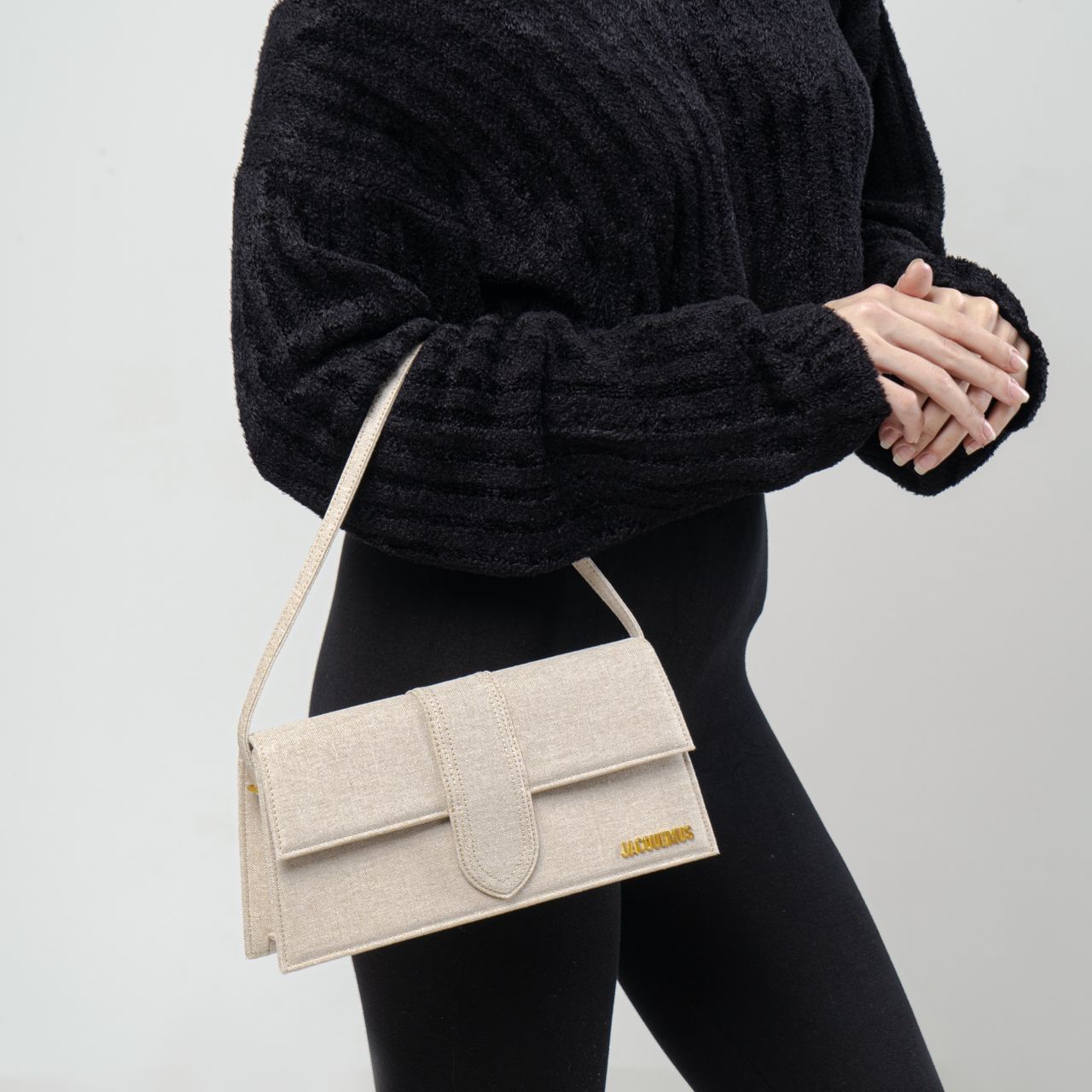 Jacquemus Bambino Long リネン ベージュ Bambino ロング by JACQUEMUS