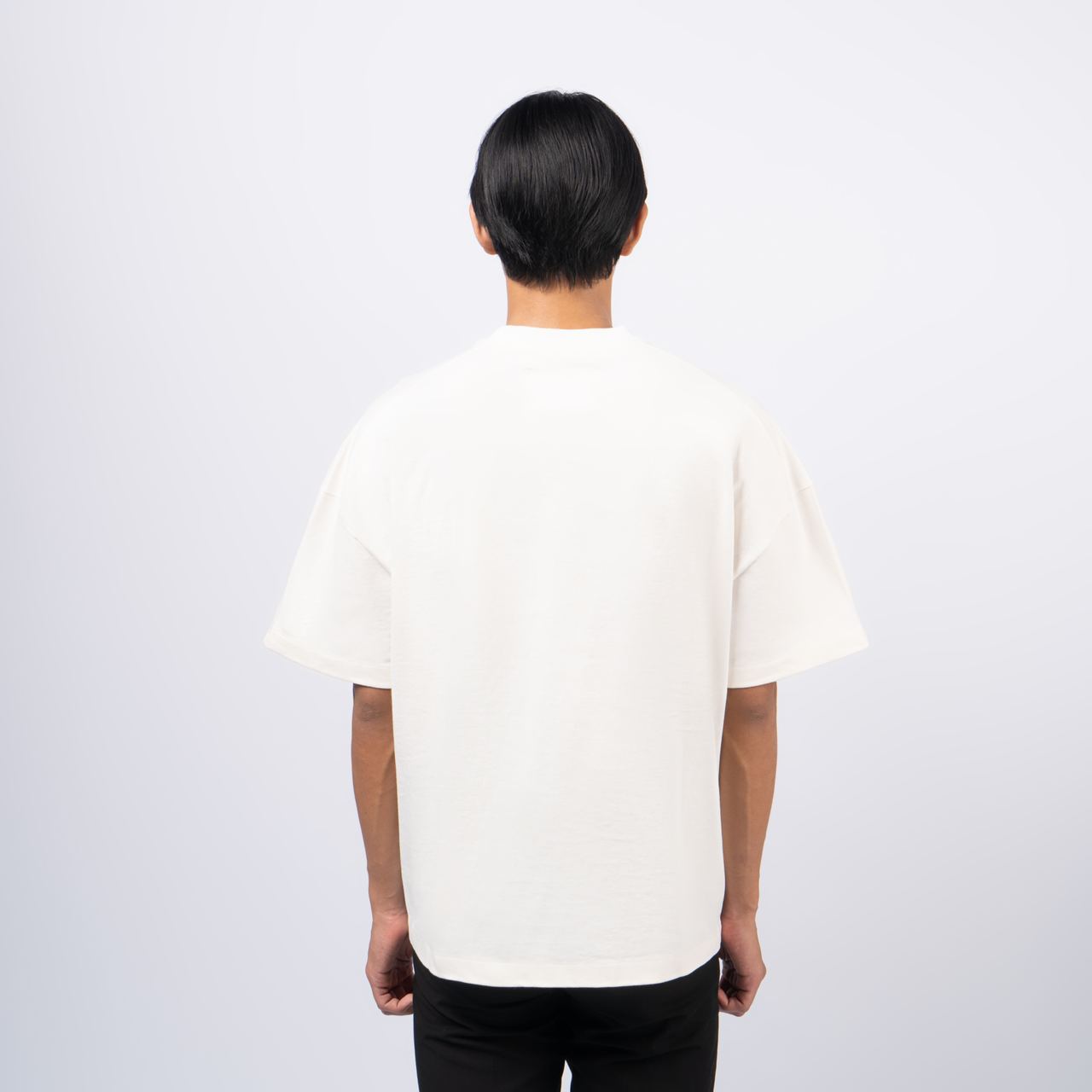 Jil Sander Printed Logo Oversized Cotton Jersey T-Shirt