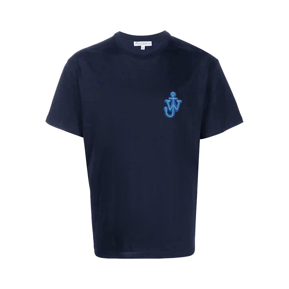 【送料&関税込】J.W. Anderson Light Blue Crewneck T-shirt Wi JW Anderson | PRIDE Print Sweatshirt Blue | Concrete Store