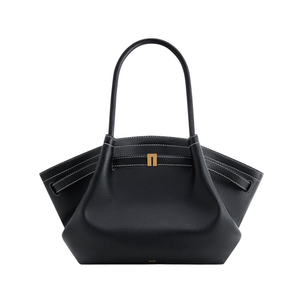 JW PEI Hana Medium Tote Bag Leather Dark Brown – voilà.id