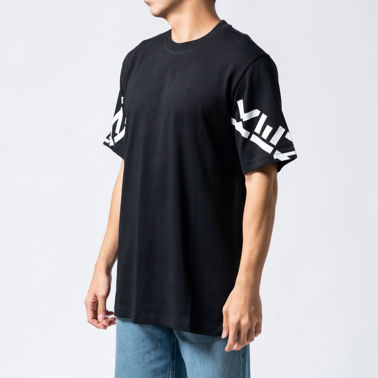 ☆FREEDOM☆ Overfit Back Printed T-Shirt Black Red PH24SMTS0 Red Taxi 12s Flontae T-Shirt Never Quit Graphic | Parallel
