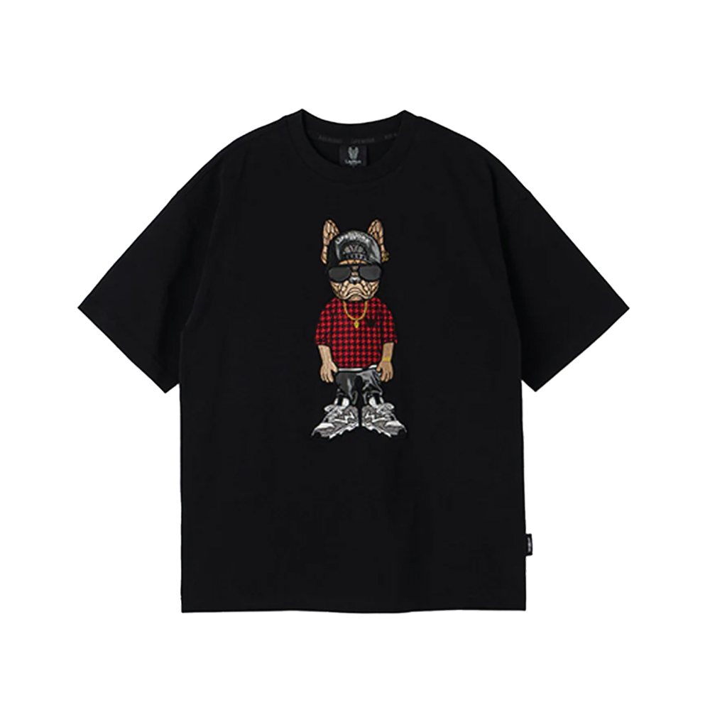 beyondclosetのILP Baseball Patch Dog Short Sleeve T-Shirt MUSINSA | BEYOND CLOSET ILP Baseball Patch Dog Short Sleeve