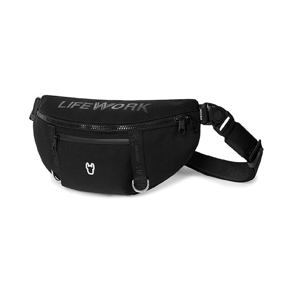 Lifework Radog D-Ring Waistbag Black – voilà.id