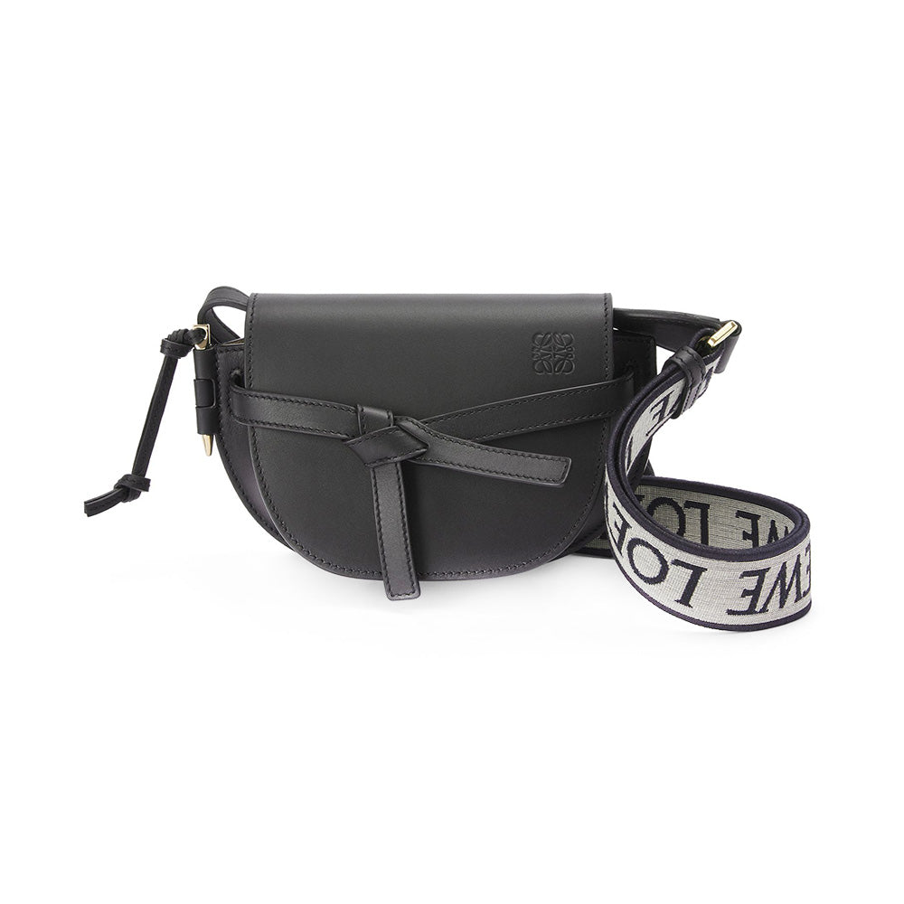 Loewe mini gate bag black 2025