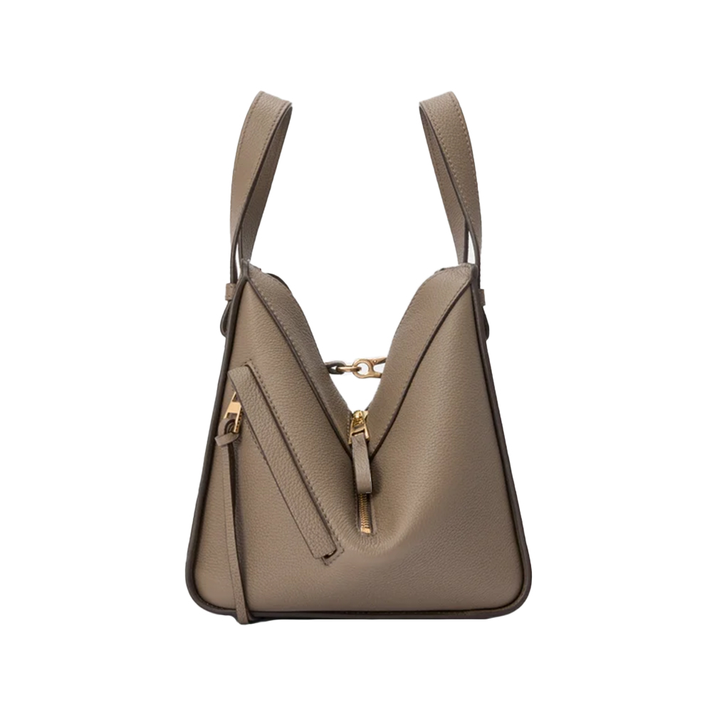 Loewe Compact Hammock Bag in Soft Grained Calfskin Deep Navy