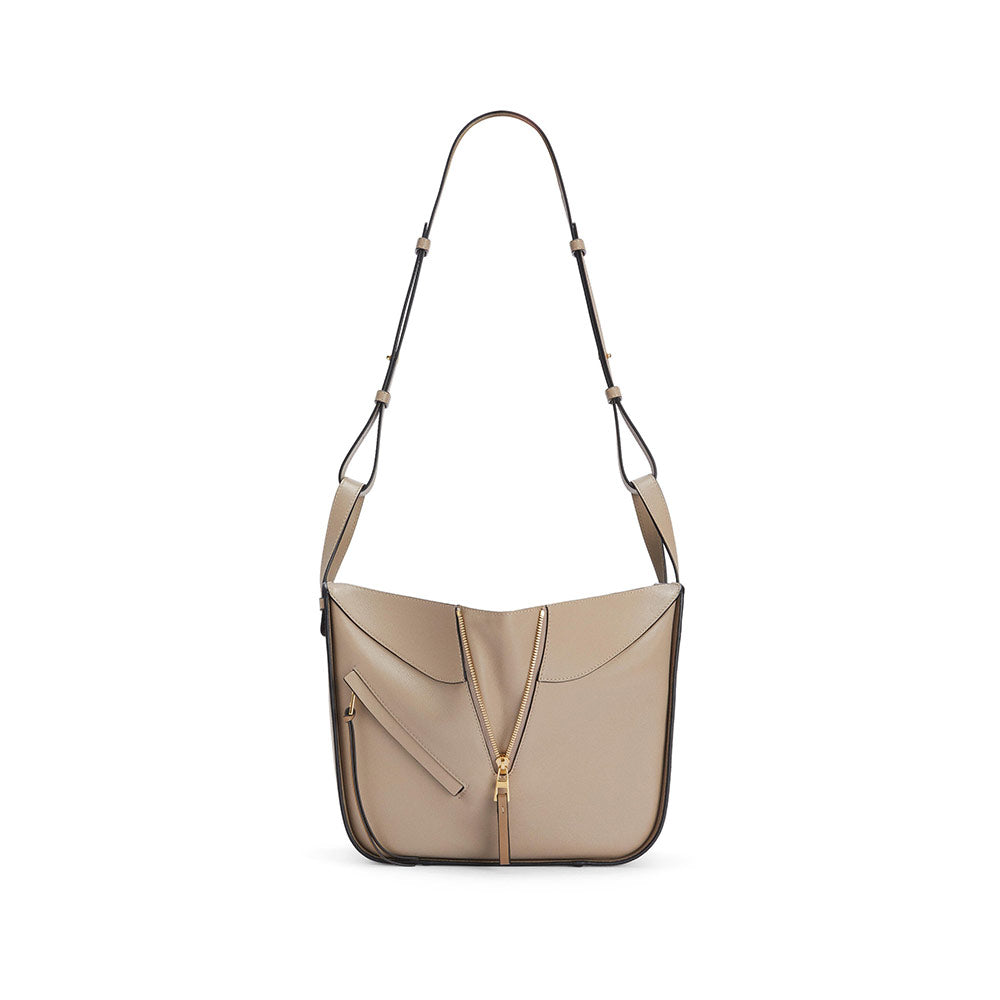 Loewe Small Hammock Bag in Classic Calfskin Sand – voilà.id
