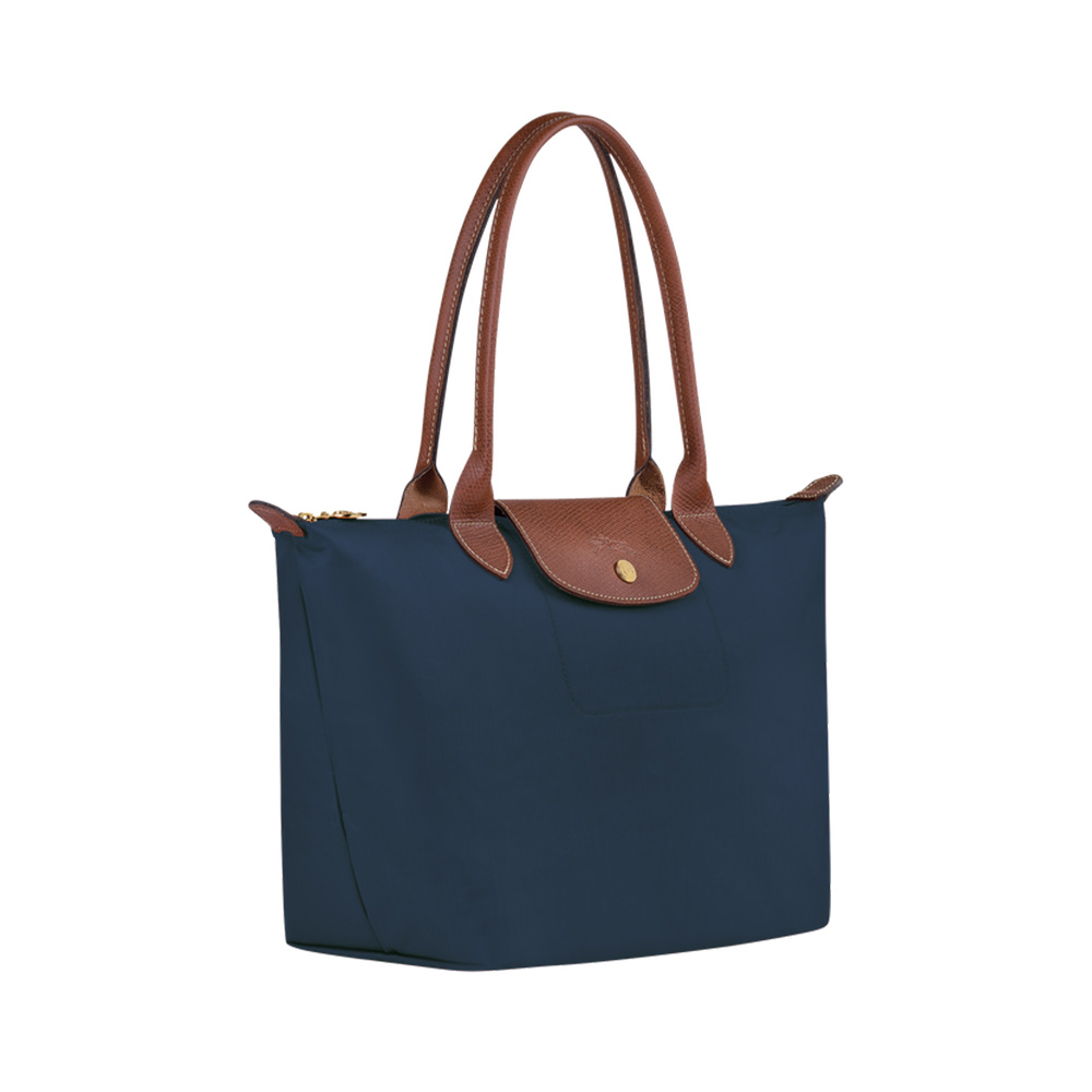 Longchamp Le Pliage Original Medium Tote Bag Navy voila.id