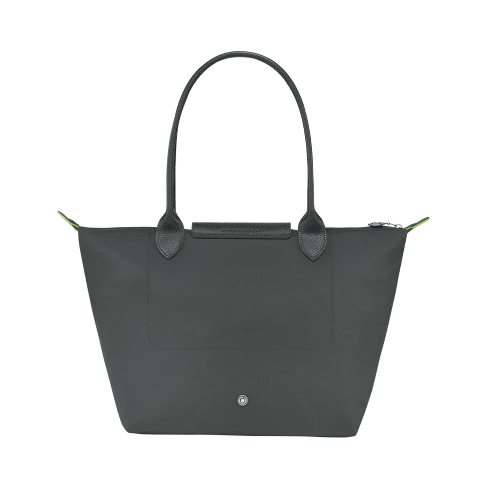 Longchamp Le Pliage Green Medium Tote Bag Graphite – voilà.id