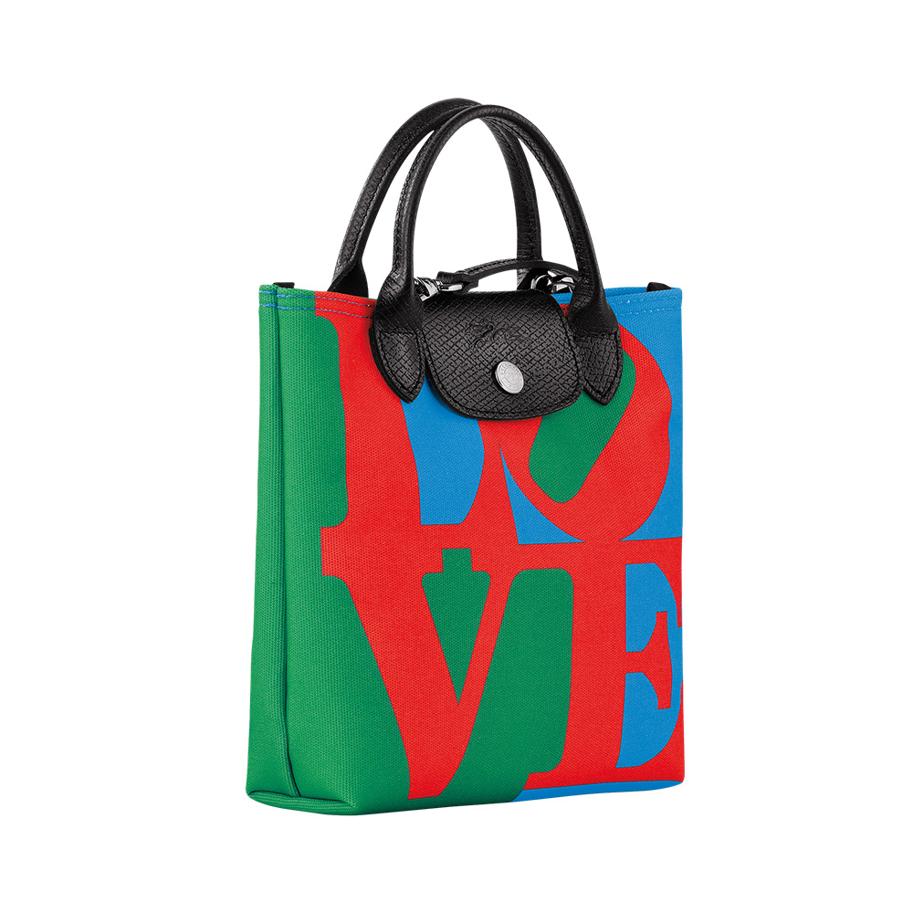 Longchamp L x Robert Indiana Extra Small Crossbody Bag Red – voilà.id