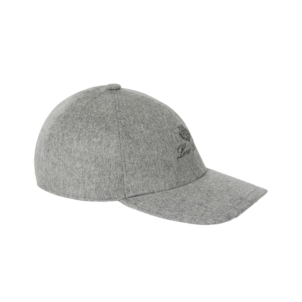 Loro Piana LP Logo Embroidered Cashmere - Storm System® Baseball Cap ...