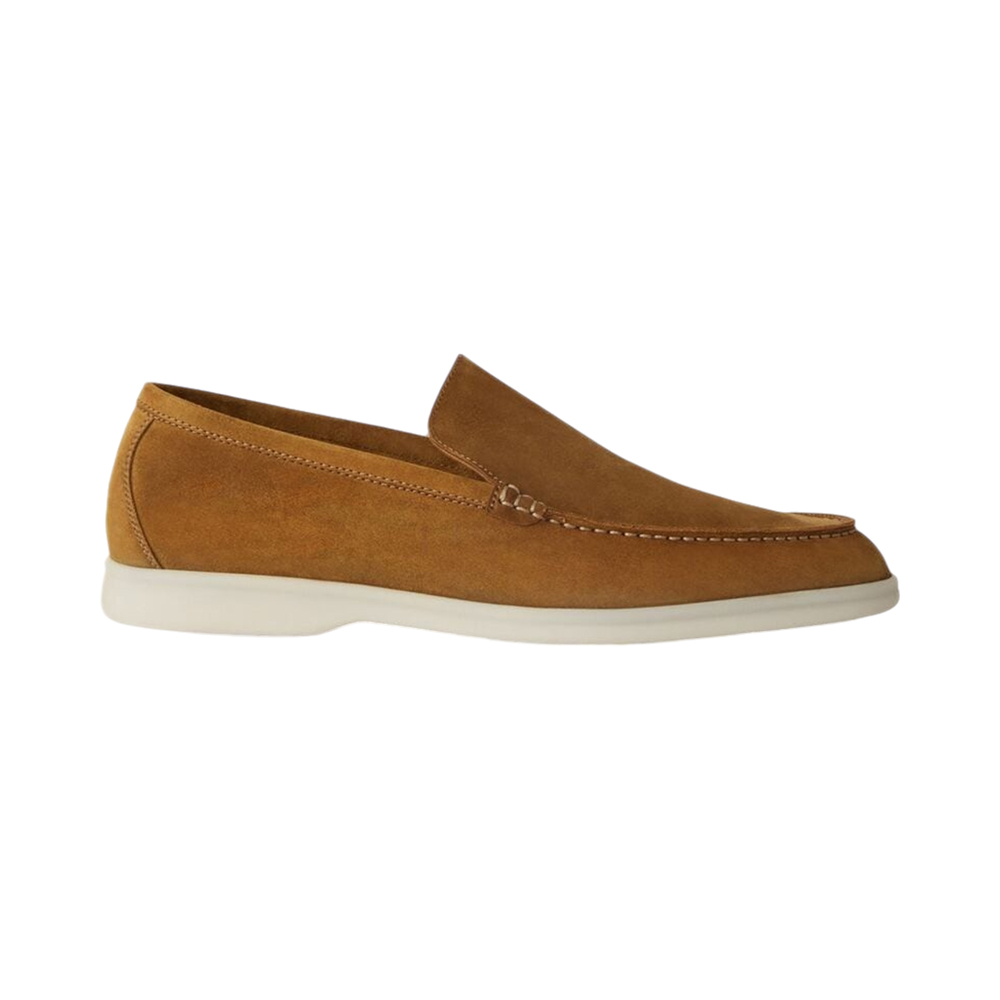LP RETRO SUMMER WALK LOAFERS BEIGE SUEDE