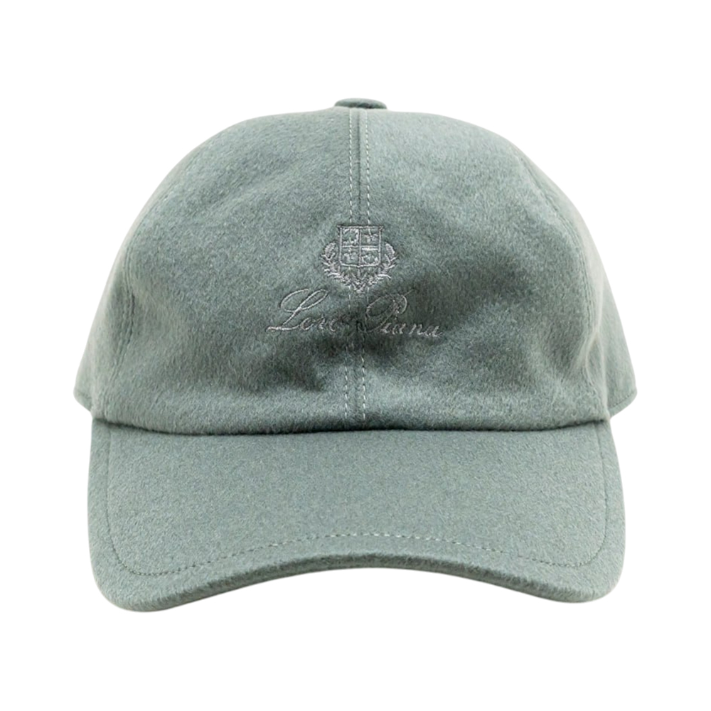 Loro Piana LP Logo Embroidered Cashmere - Storm System® Baseball Cap ...