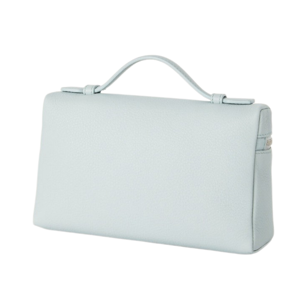 Loro Piana Extra Pocket L19 Hammered Calfskin Minty Breeze Shw