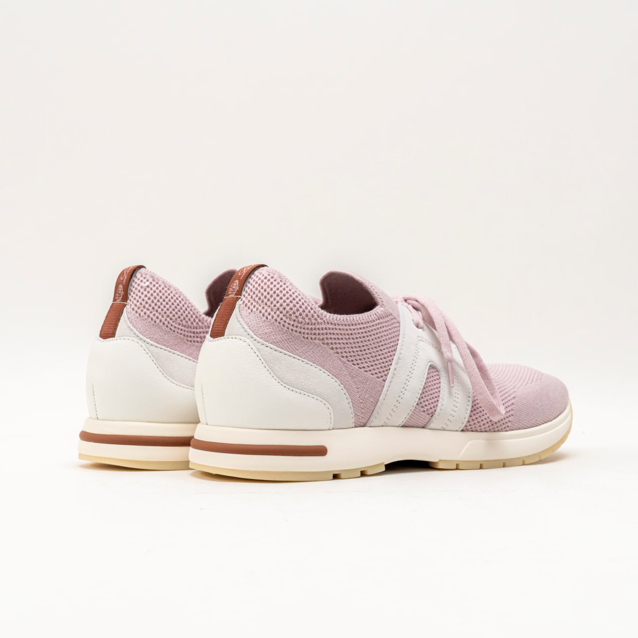 スニーカー LORO PIANA Pink Nuovo 360LP Flexi Work Sneakers FAI7759 309G 360 LP Lady Flexy Walk Sneaker Wish® Wool Pink Nouveau