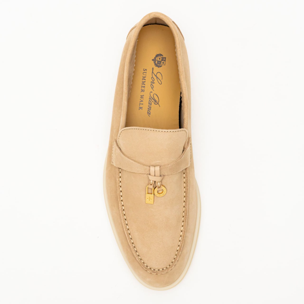 Summer Charms Walk Loafers Suede Blue Space 2025