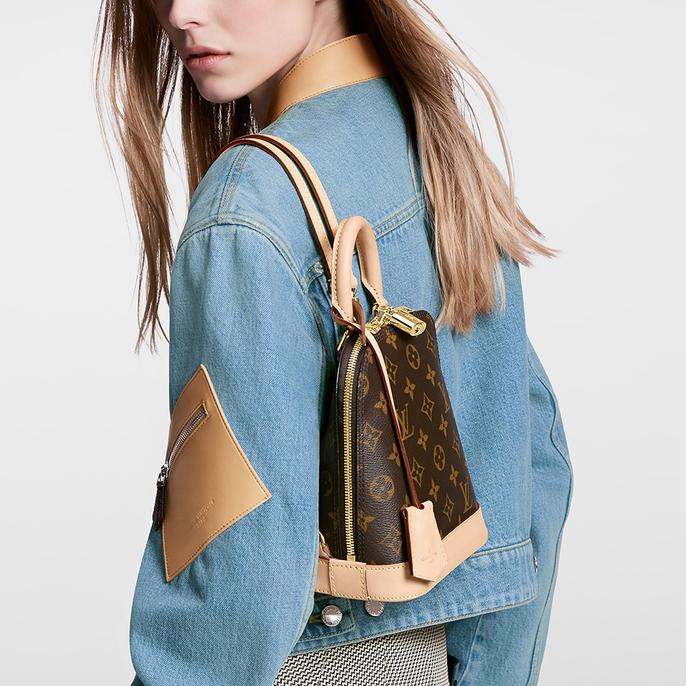Louis Vuitton Alma Backpack Monogram Canvas – voilà.id