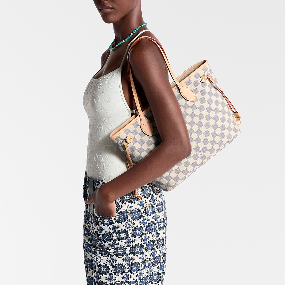 Neverfull PM Damier Azur Canvas - Main Image