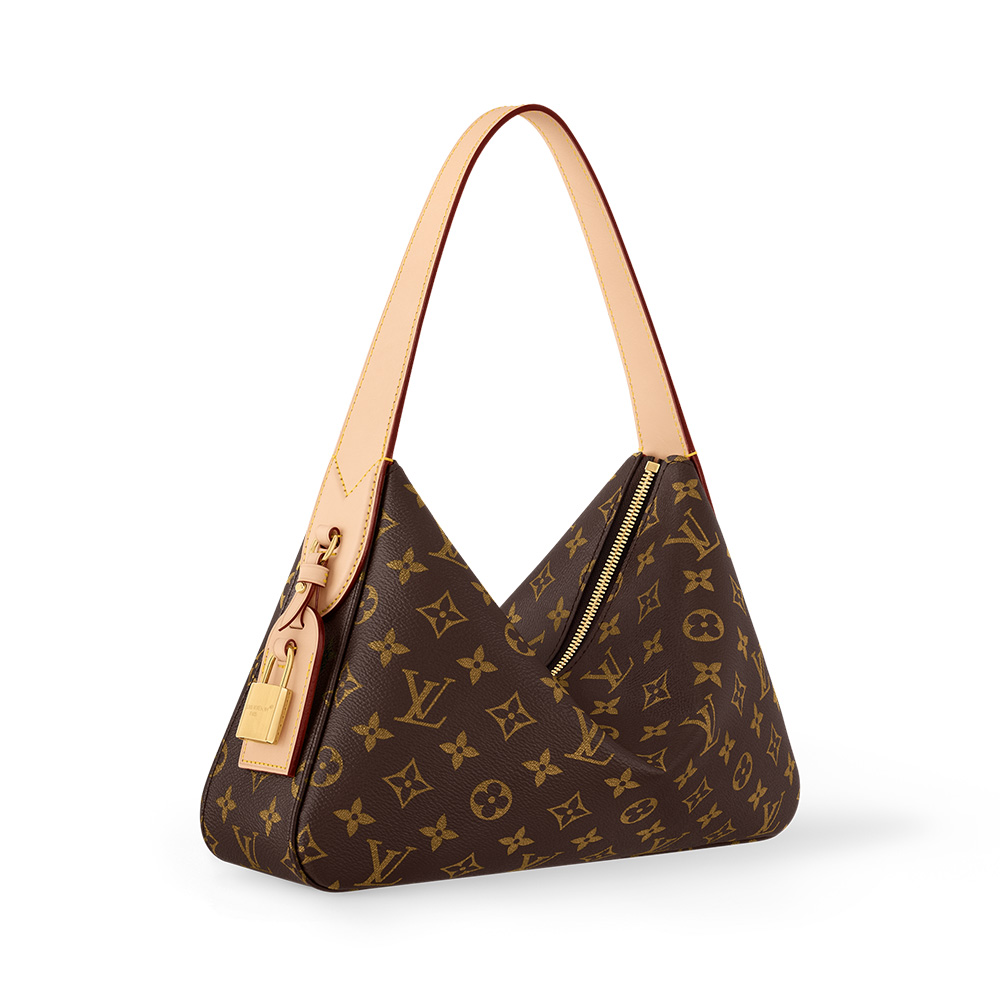 Louis Vuitton Slouchy PM Monogram Canvas Brown – voilà.id