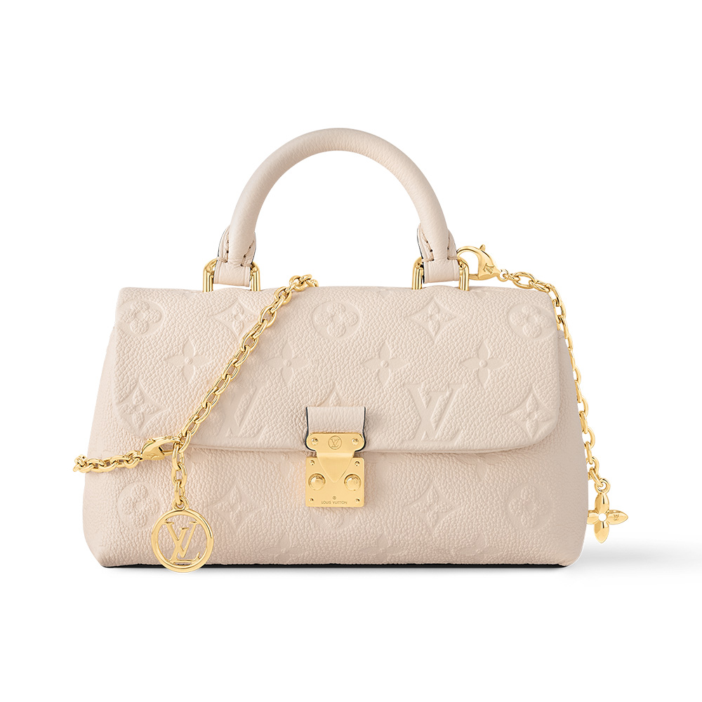 Louis Vuitton Nano Madeleine Monogram Empreinte Creme –