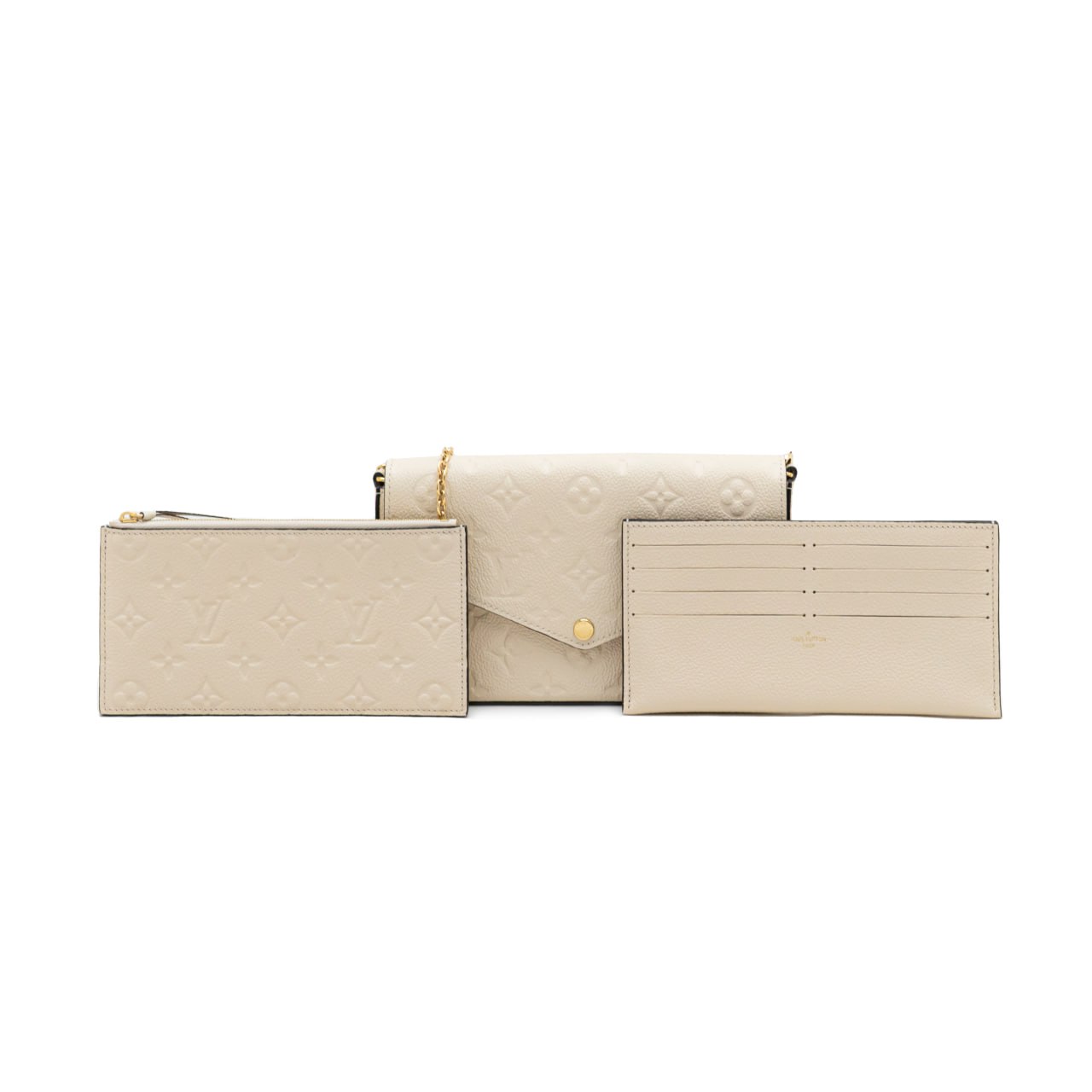 【ルイヴィトン・Louis Vuitton 】Felicie Pochette M82363 Pochette Félicie Monogram Empreinte Leather - Wallets and