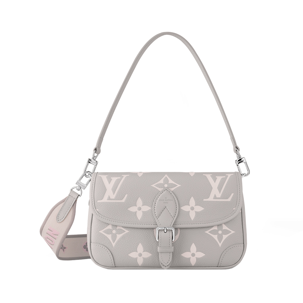 Louis Vuitton Diane Monogram Empriente Leather Tourterelle Brume/Quartz –  voilà.id
