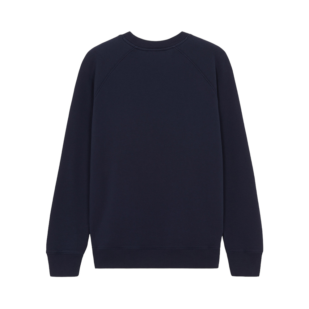 Maison Kitsune Chillax Fox Patch Classic Sweatshirt Black
