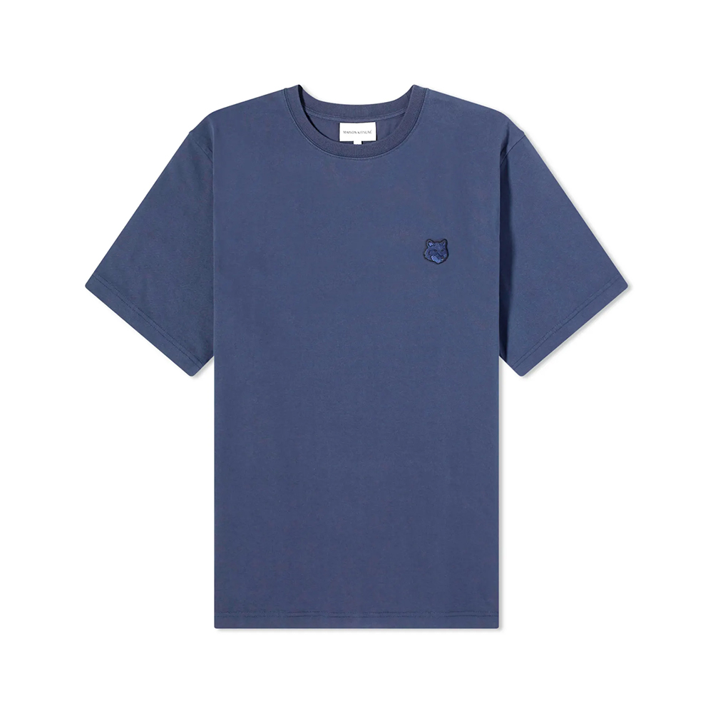 Maison Kitsuné Bold Fox Head Patch Comfort T-Shirt Black