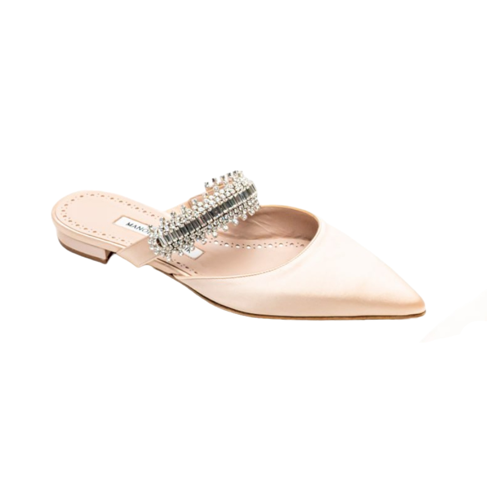 MANOLO BLAHNIK 36 BALERINU ミュール 【LOLLO】オープントゥ