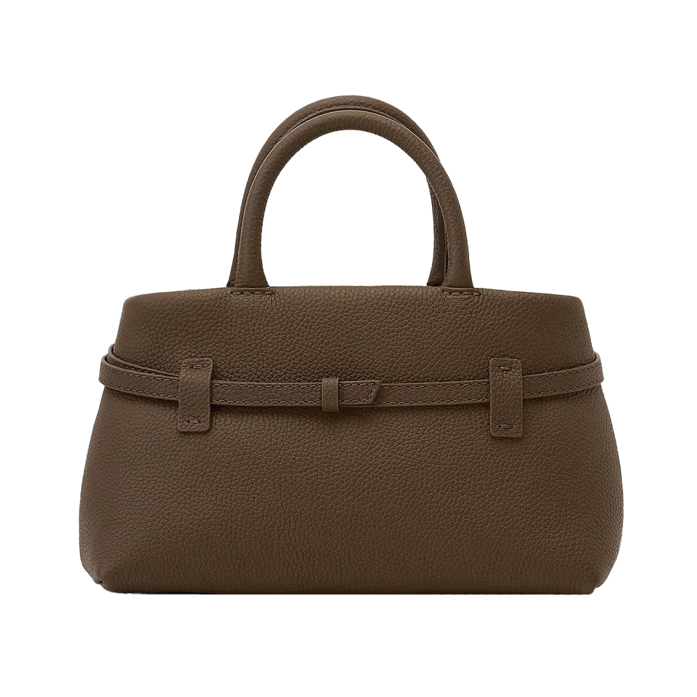 Manu Atelier Le Cambon 25 Handbag Mocha Mousse –