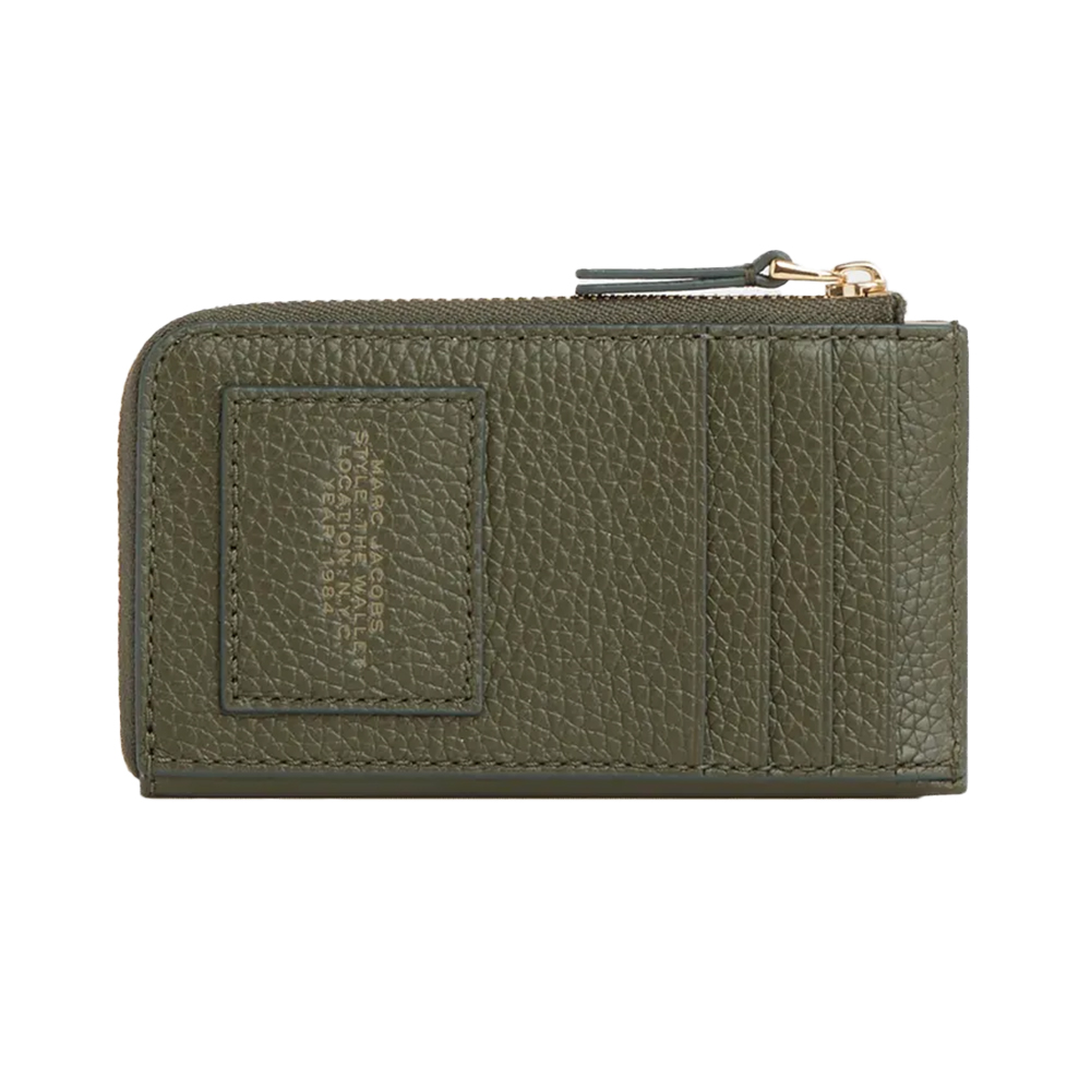 │MARC JACOBS│ Top Zip Wallet GlamShotAppleGreen MBACM22017 Marc Jacobs The Leather Top Zip Multi Wallet – ShopCGX