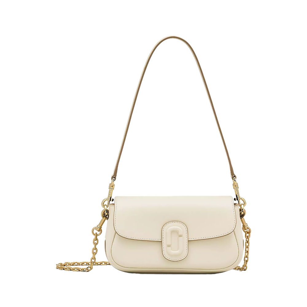 Claire White Quilted Purse With Chain Strap Marc Jacobs The Clover