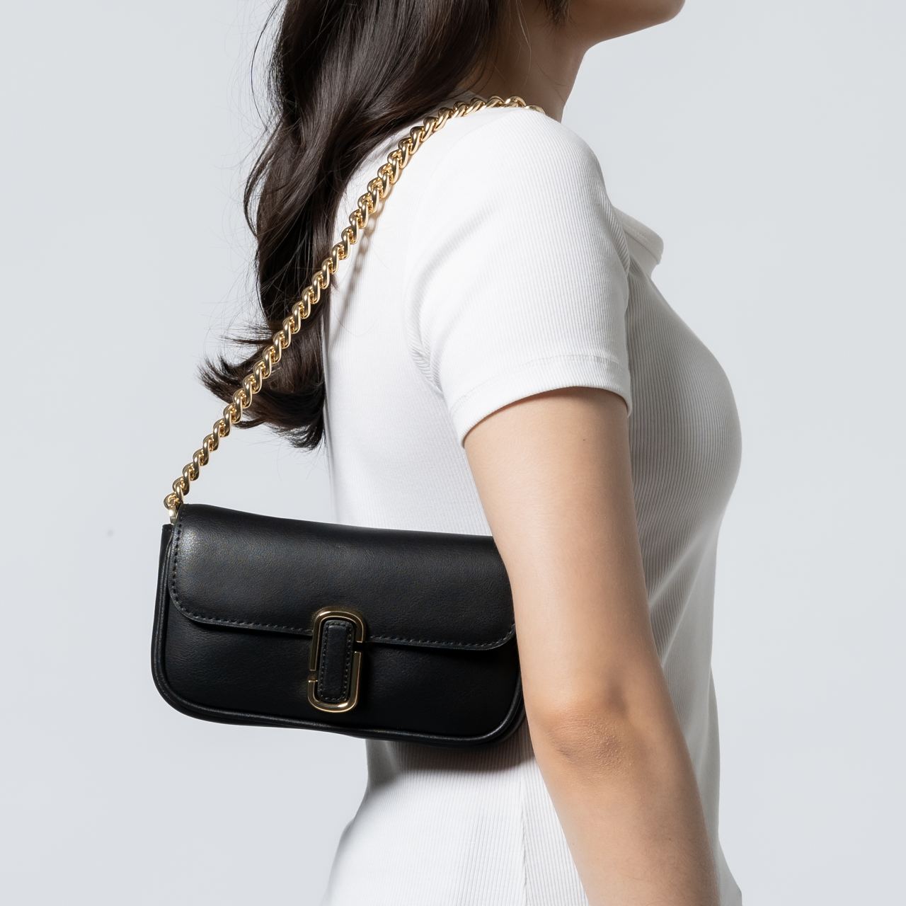 MARC JACOBS　ミニバッグ MARC JACOBS The Colorblock J MARC Mini Chain Satchel