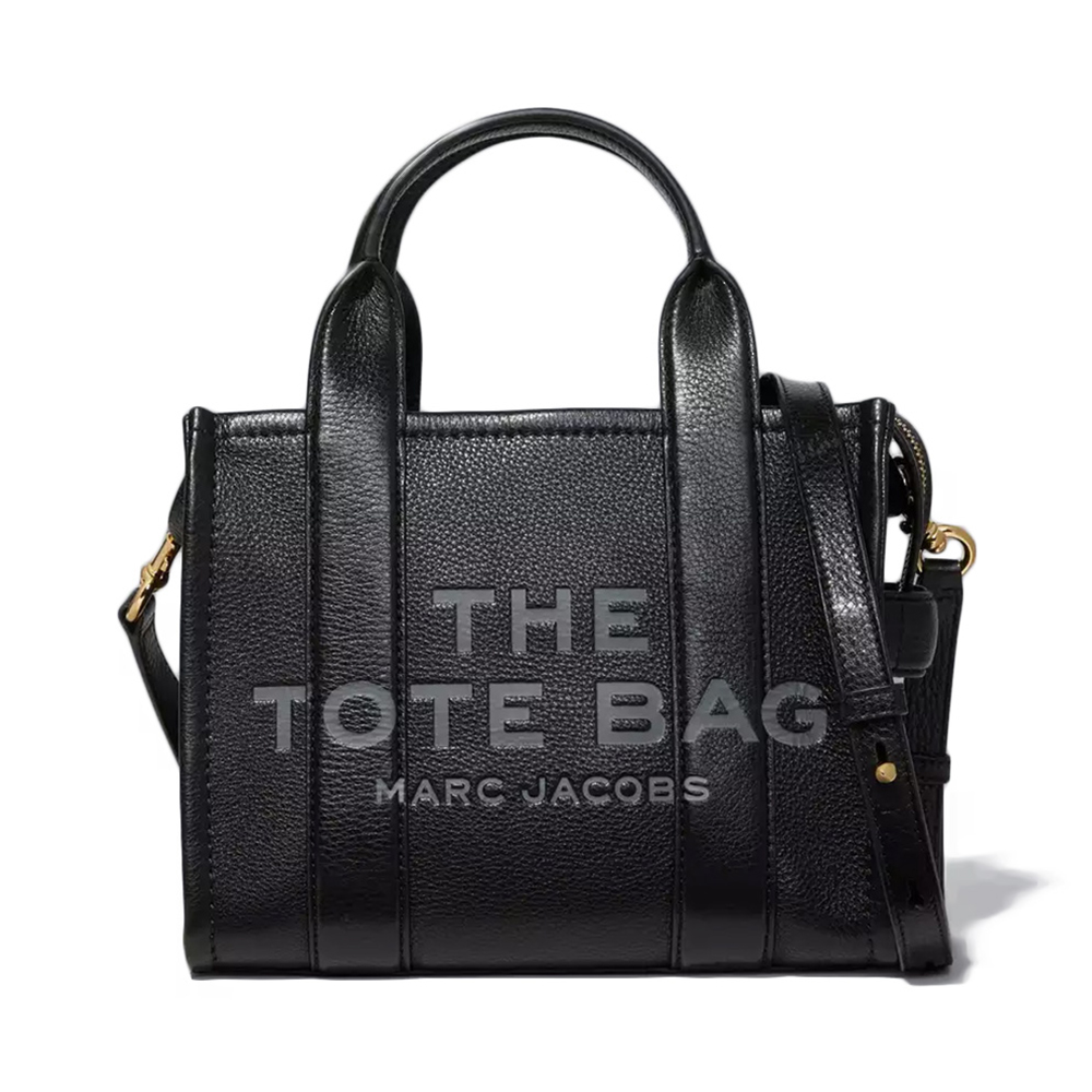 Marc Jacobs The Leather Medium Tote Bag Argan Oil – voilà.id
