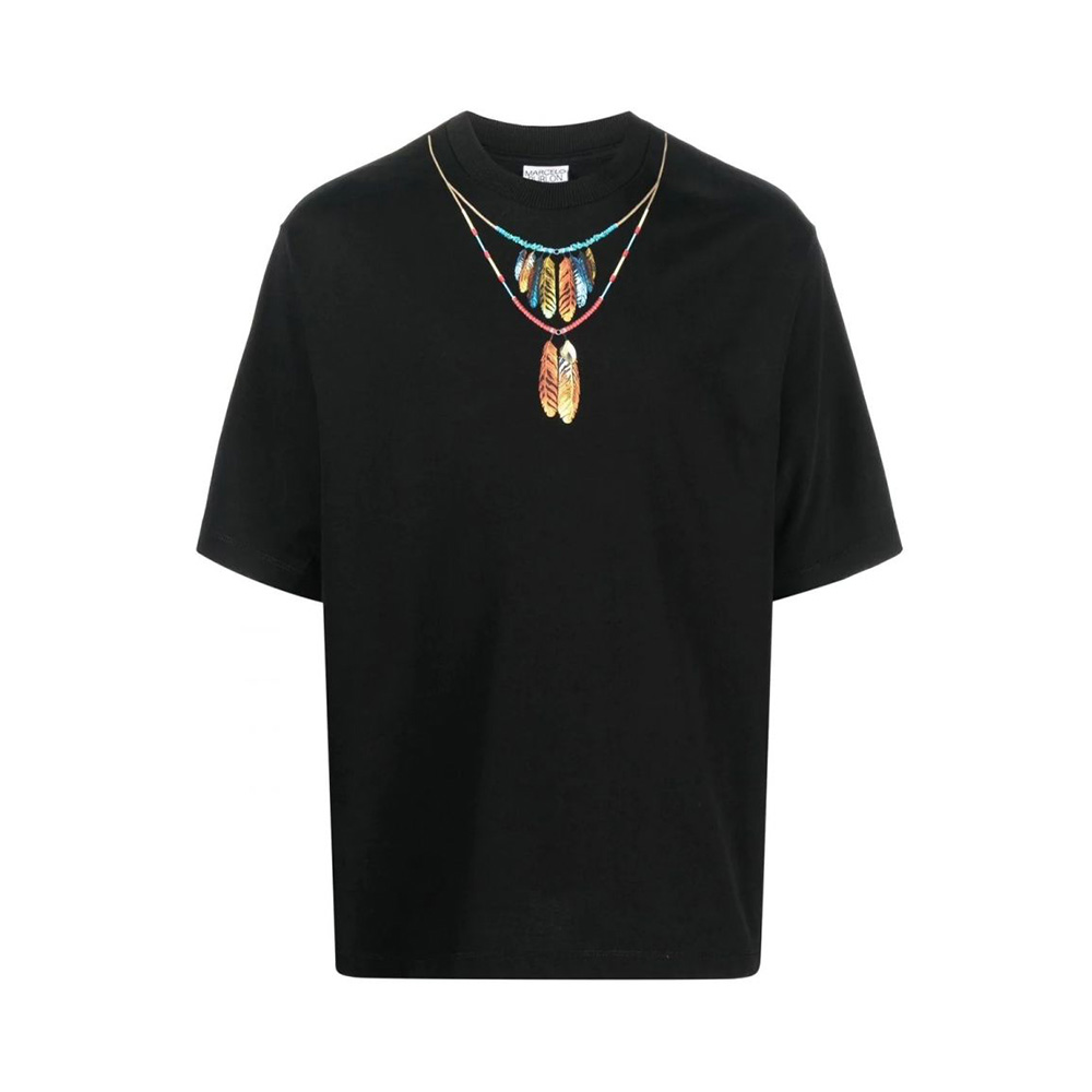 Tシャツ・カットソー Marcelo Burlon LONG-SLEEVED SHIRT (CMEA181_F22FAB0014920) Marcelo Burlon County Of Milan Worr yoke printed sweatshirt