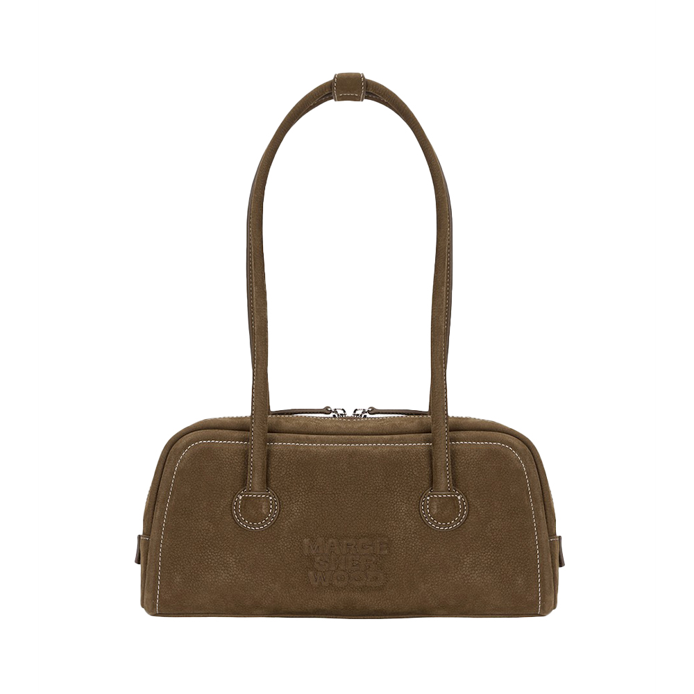 【MARGE SHERWOOD】SOFT BAGUETTE BAG Marge Sherwood White Soft Baguette Bag - Fabric of Society