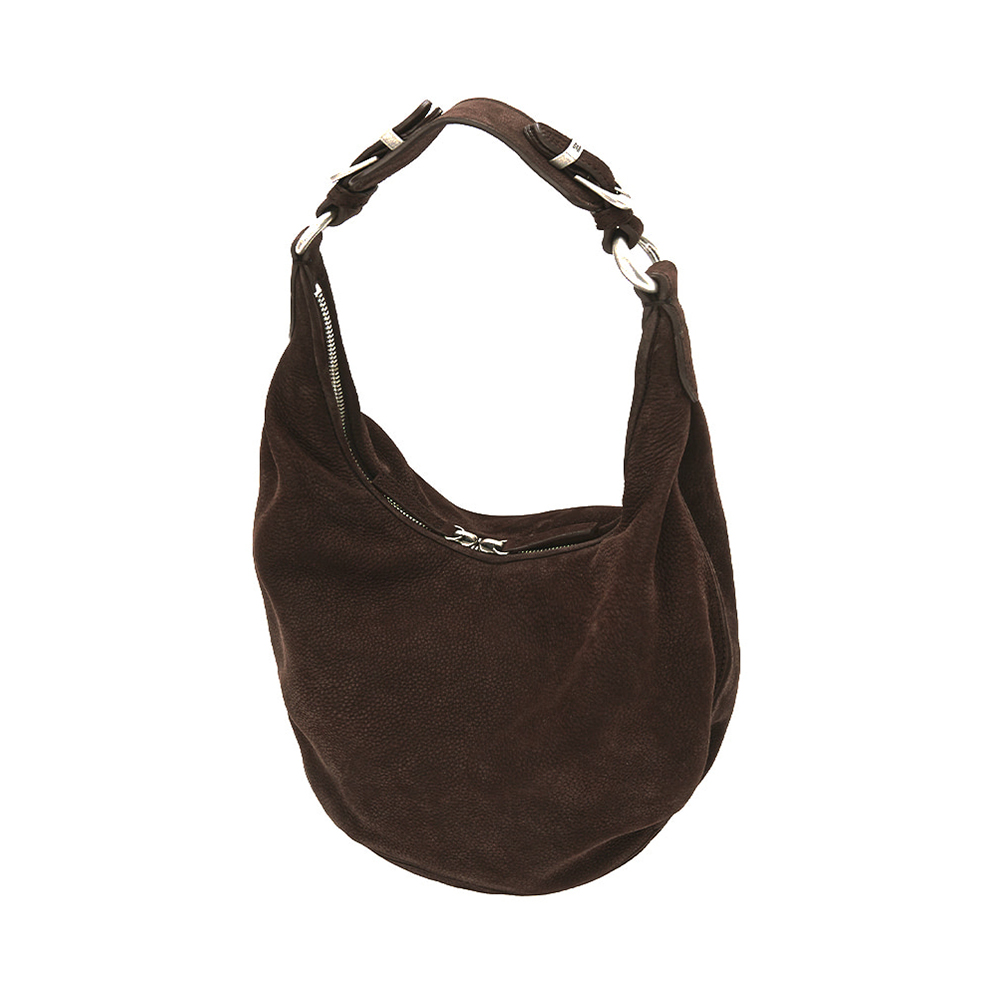 [Margesherwood] / ☆ PUMPKIN LARGE / indigo nubuck MARGESHERWOOD Large Pumpkin Bag - Indigo Nubuck | Garmentory