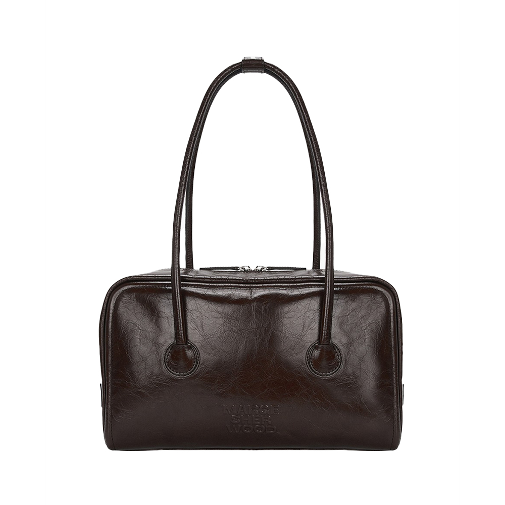 [Margesherwood] ☆ / BESSETTE SHOULDER / black crinkle Tas Wanita Margesherwood Original - Bessette Shoulder