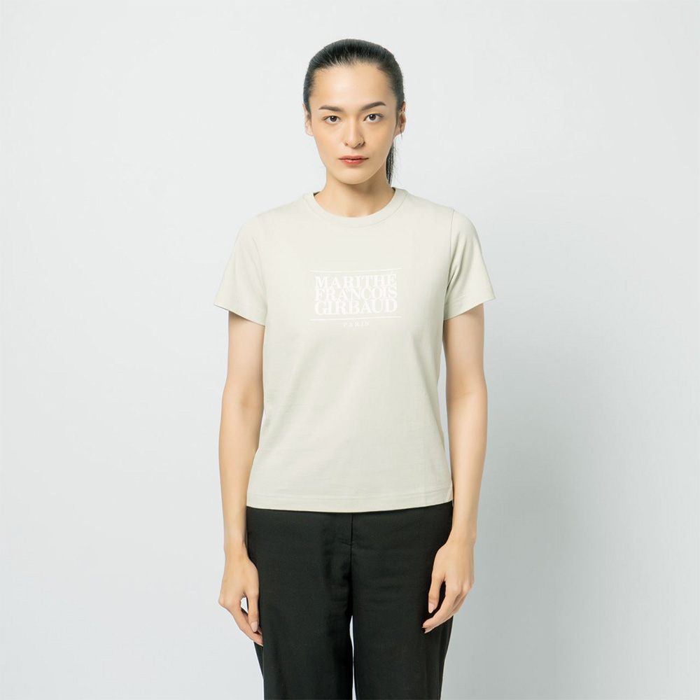 Marithé François Girbaud W Classic Logo T-Shirt White – voilà.id