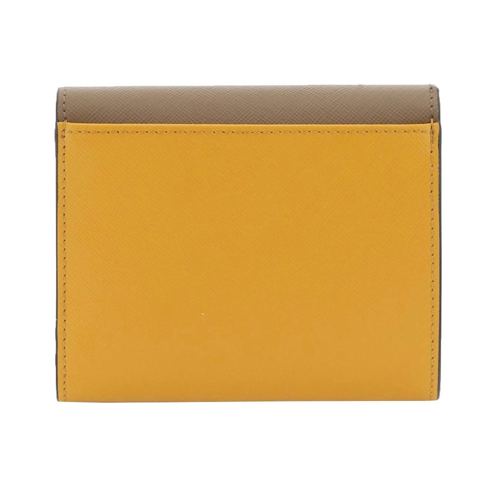Marni Flap Wallet Square Pumpkin/Pompeii/Shell – voilà.id 