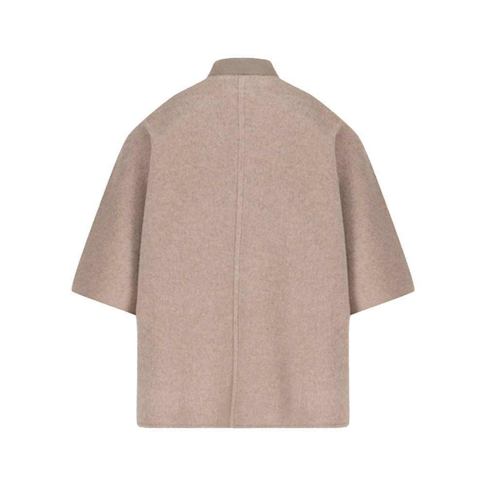 Max Mara Lightweight Cashmere Cape Beige – voilà.id
