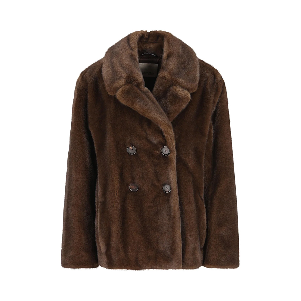 Veste MAX MARA Femme En Laine - Taille L (46) - Couleur Gris, Style élégant - Occasion Très Bon état