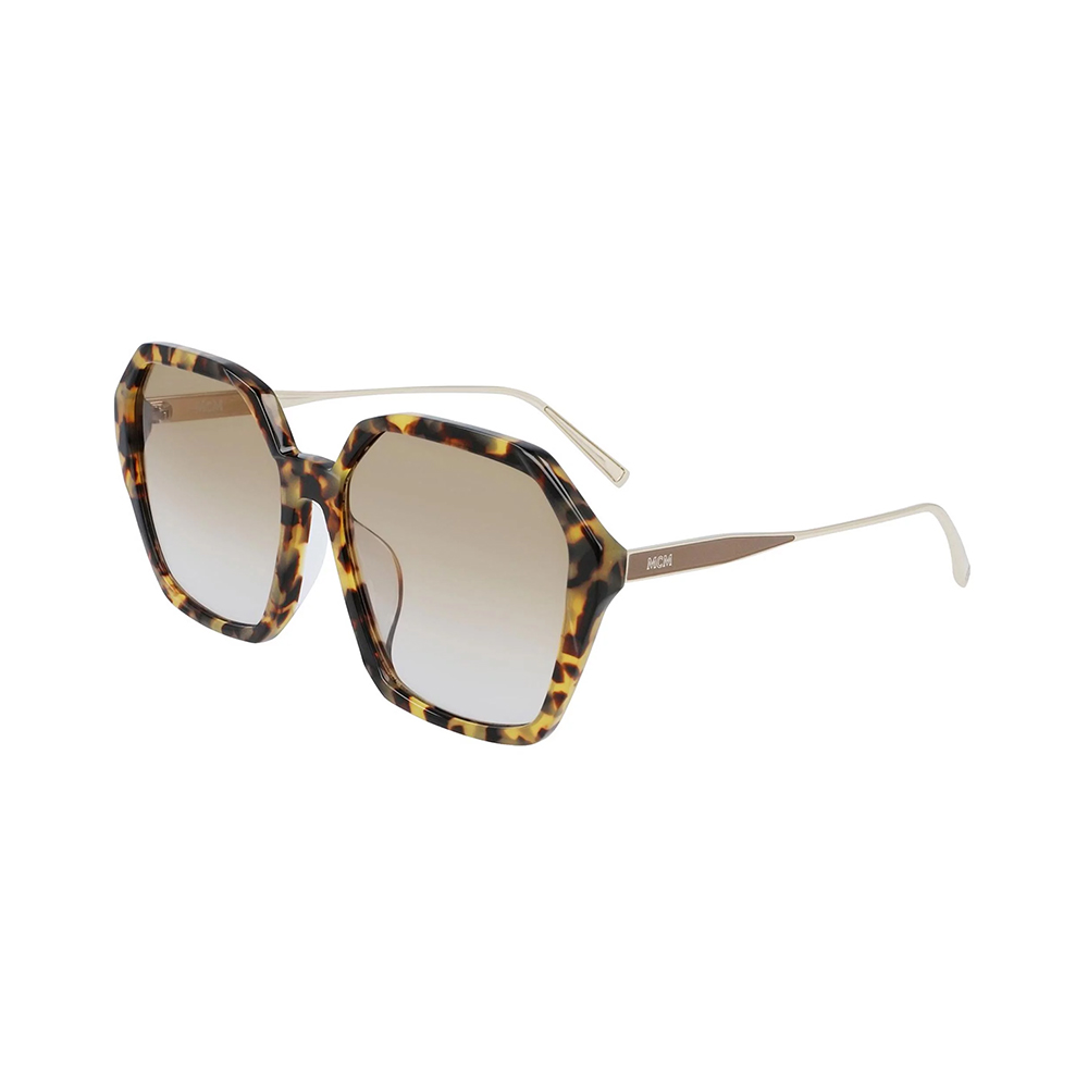 MCM Geometric Yellow Gradient Sunglasses Havana – voilà.id display picture 3
