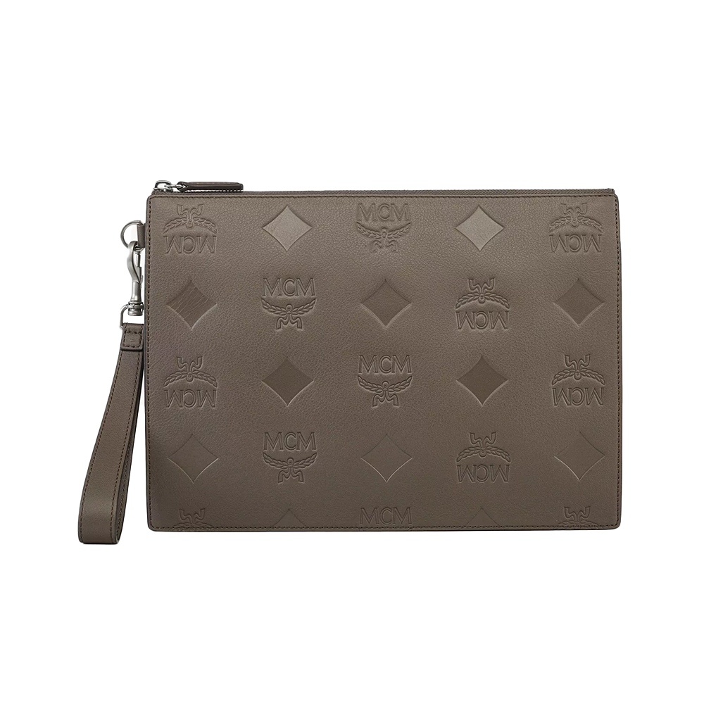 MCM]☆韓国人気☆Visetos Original Wrist Strap Zipper Pouch