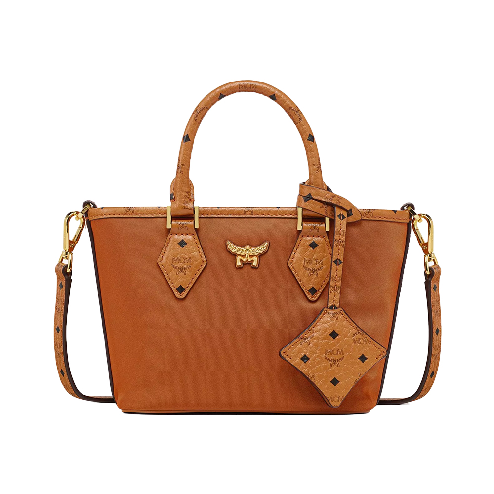トートバッグ Mcm Printed Canvas Small Aren Shopping Bag Mini Aren トート - ヴィセトス ブラック | MCM ®JP