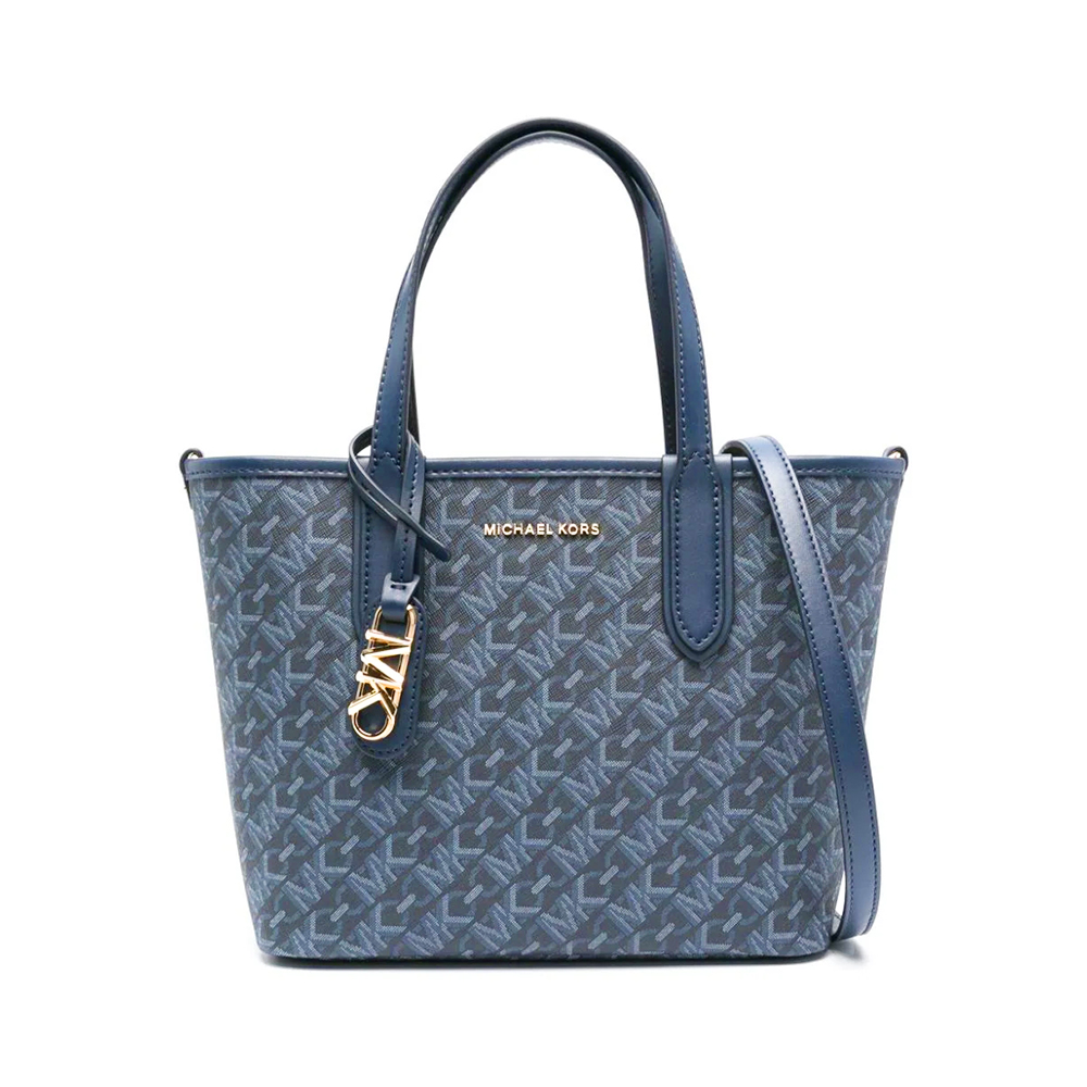 ☆MICHAEL KORS☆ ELIZA XS Tote 2wayバッグ VANILLA/LUGG♪ Michael Kors | Eliza mini tote in vanilla and luggage