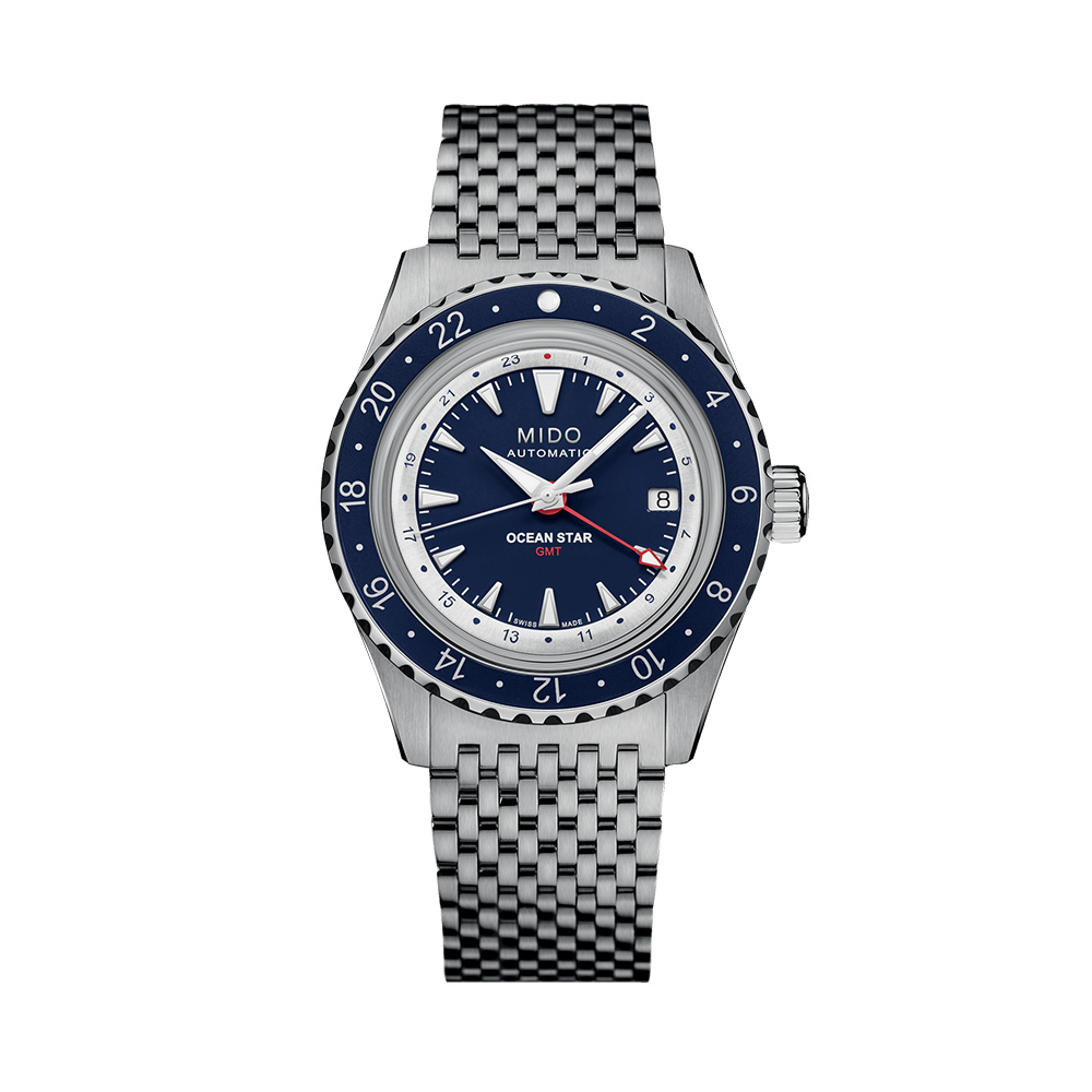 mido ocean star two tone