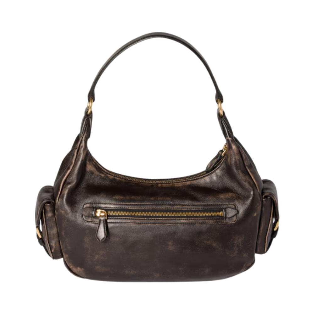 Miu Miu Pocket Nappa Leather Bag Coffee – voilà.id