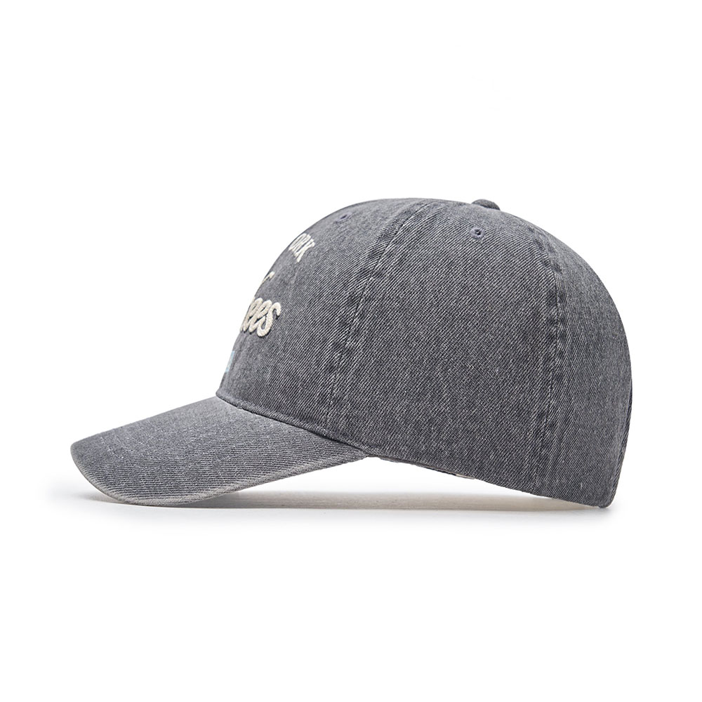 ■MLB Korea■ Color Denim Unstructured Ball Cap NY Grey 3ACP MLB NY Yankees Color Denim Varsity Unstructured Ball Cap